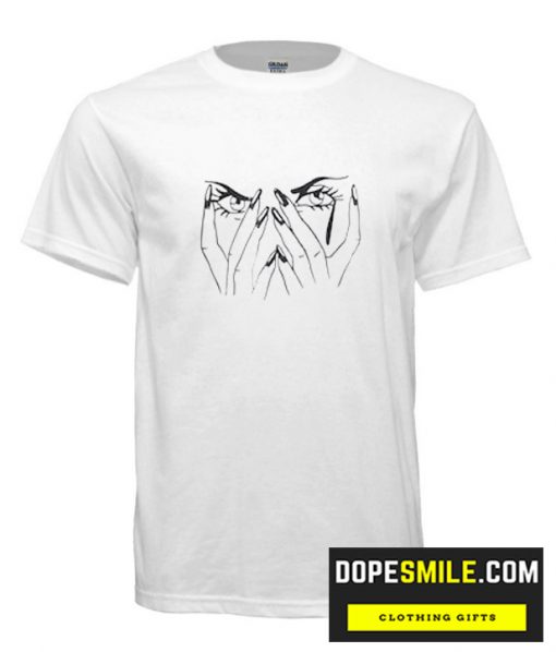 Face Print cool  T Shirt