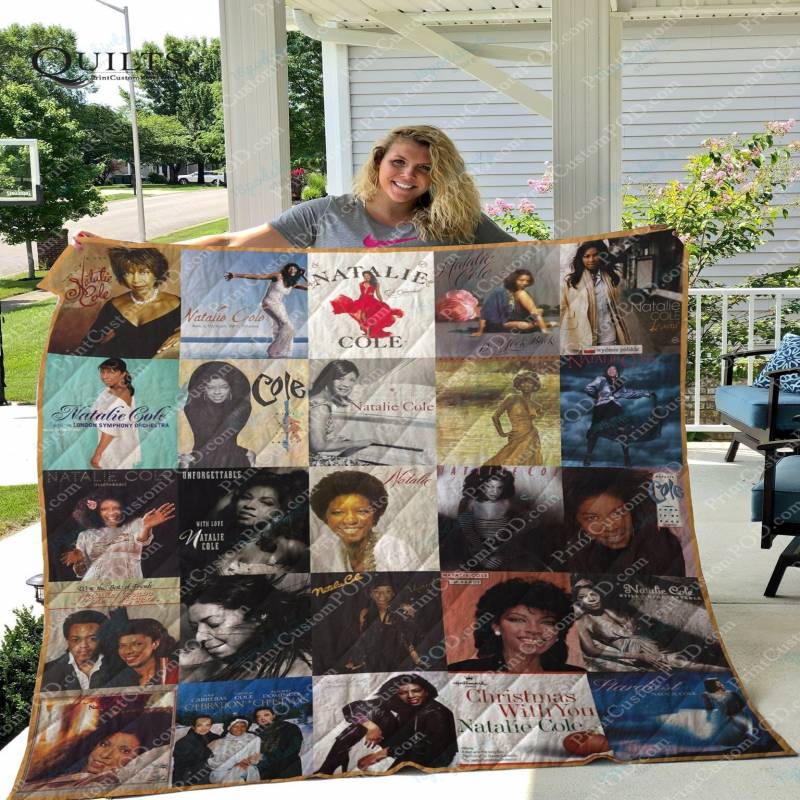 Natalie Cole Albums Quilt Blanket For Fans Ver 25