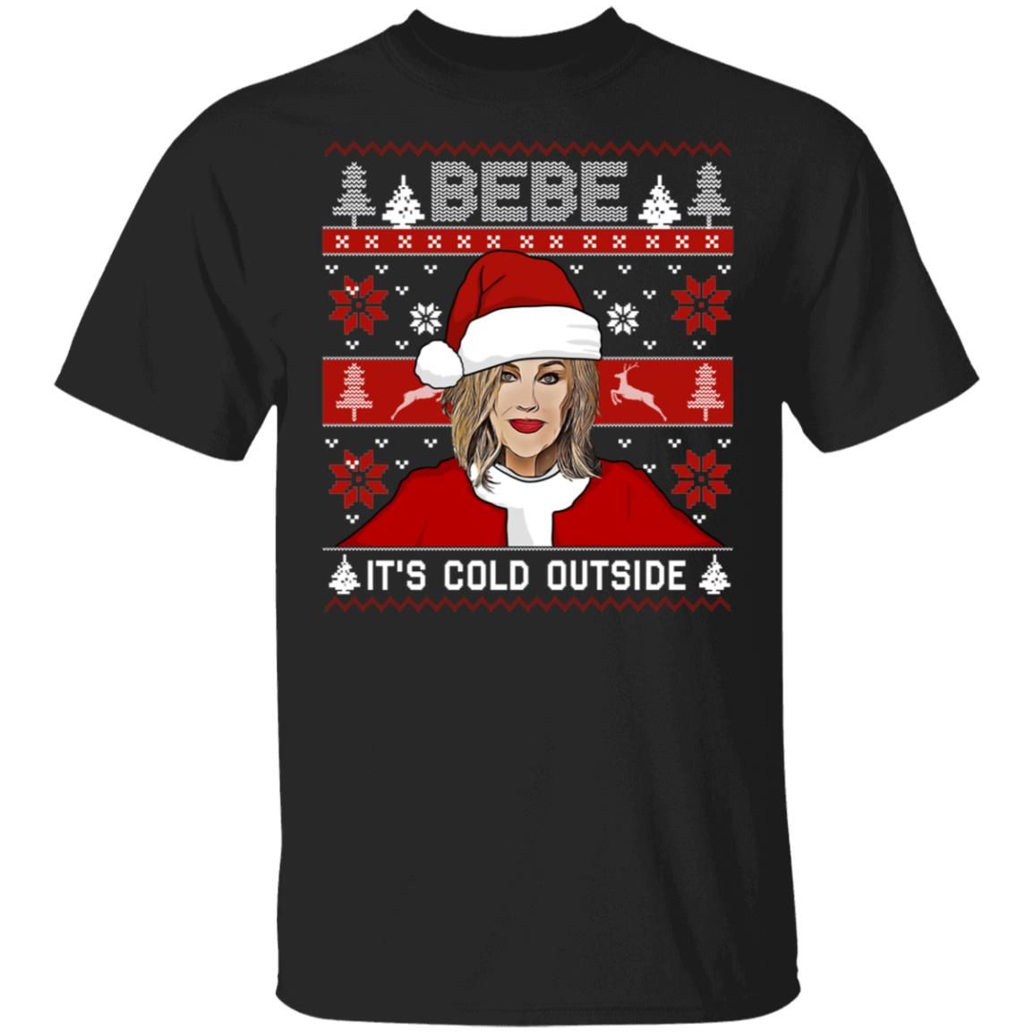 Bebe Its Cold Outside Ugly Christmas Sweatshirt