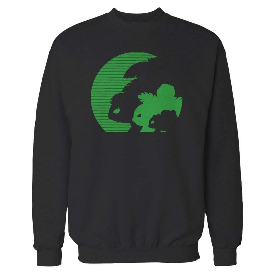 Pokemon Venusaur Moonlight Silhouette Sweatshirt