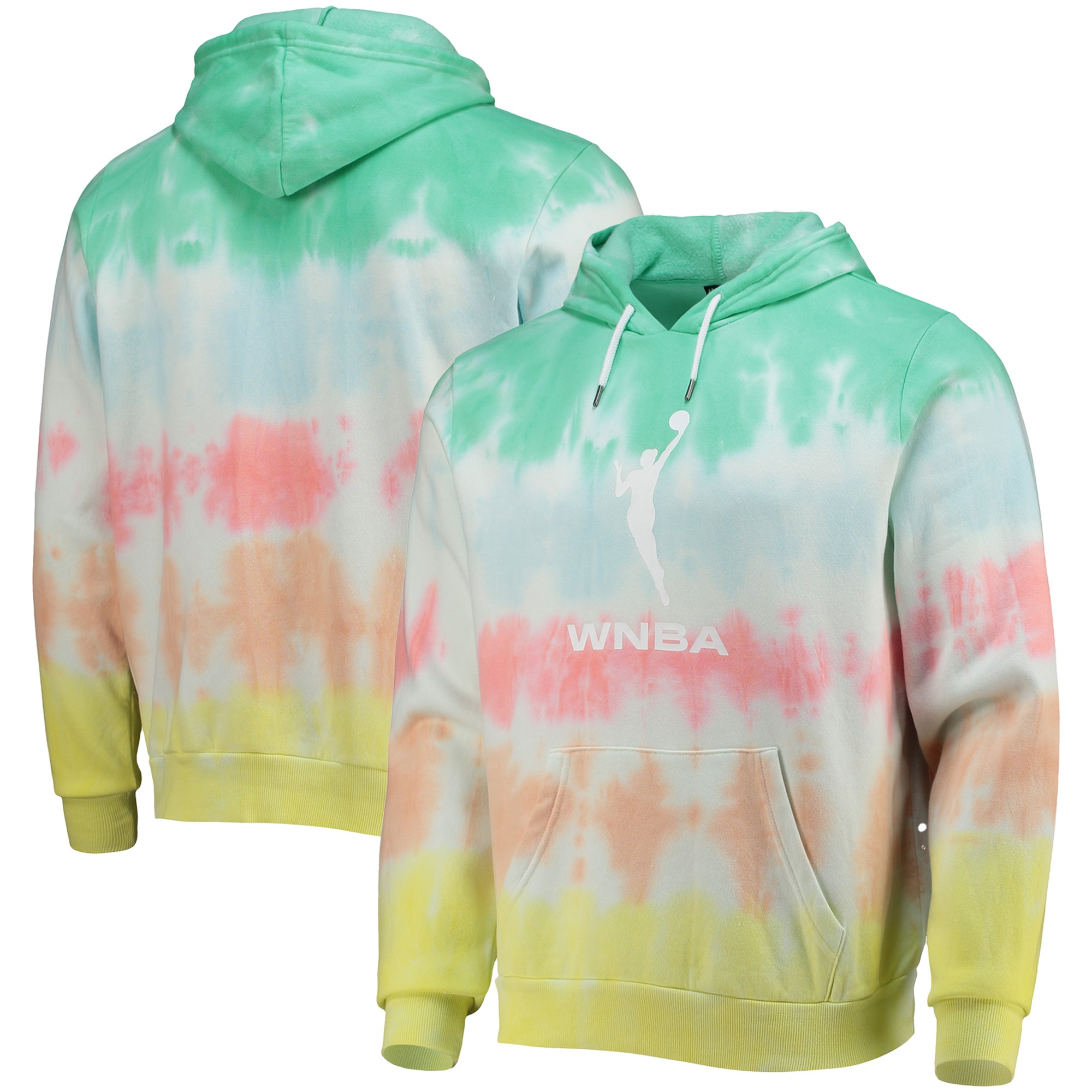 Wnba Logowoman The Wild Collective Pride Pullover Hoodie – Mint/coral