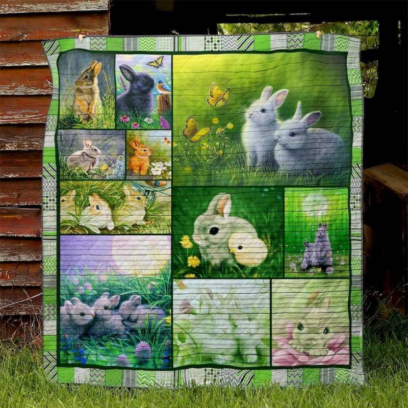 Rabbit Bunny Funny WBM848 Awesome Quilt