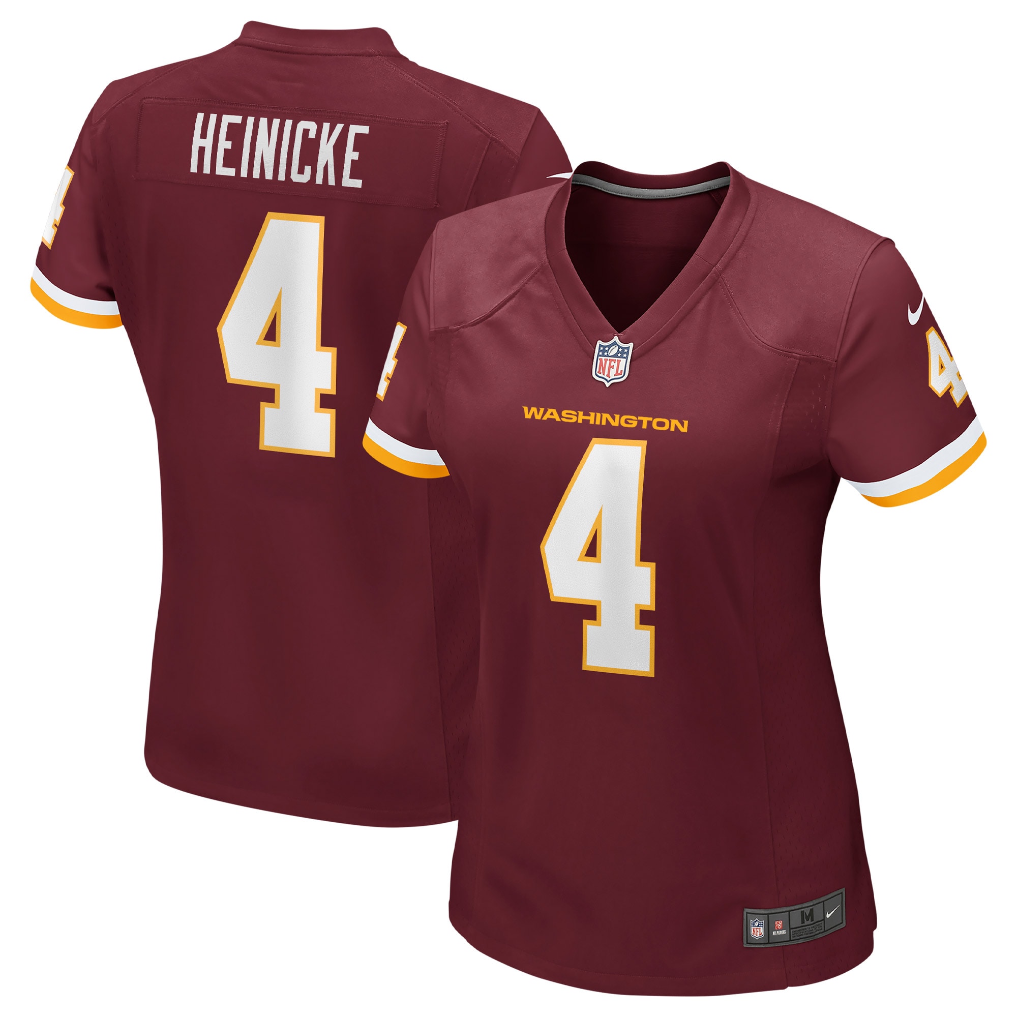 Taylor Heinicke Washington Football Team Women's Game Jersey – Burgundy