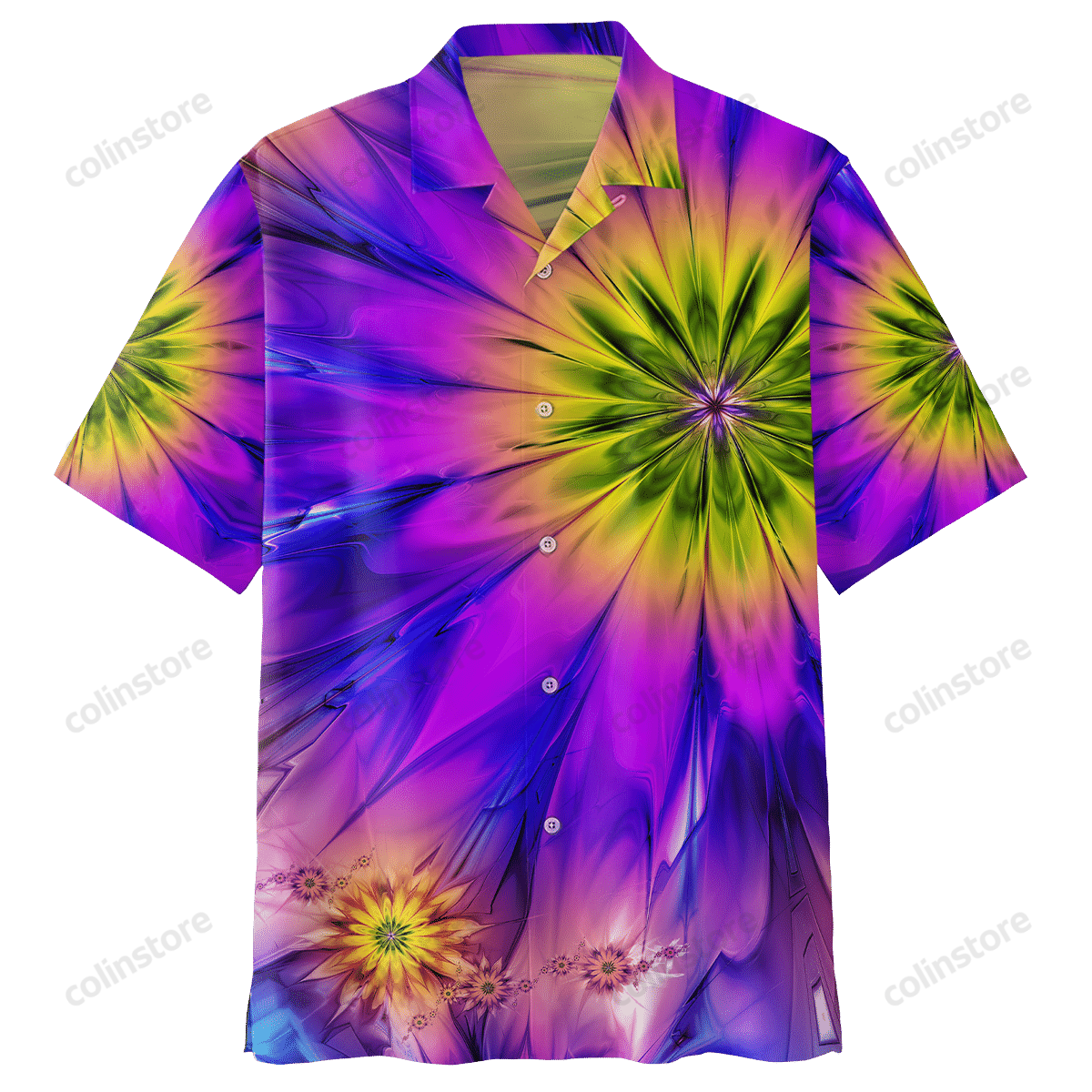 Groovy Tie Dye Peace Sign Retro Vintage Hippie Essential Trippy Shirt Hawaii Ha23465