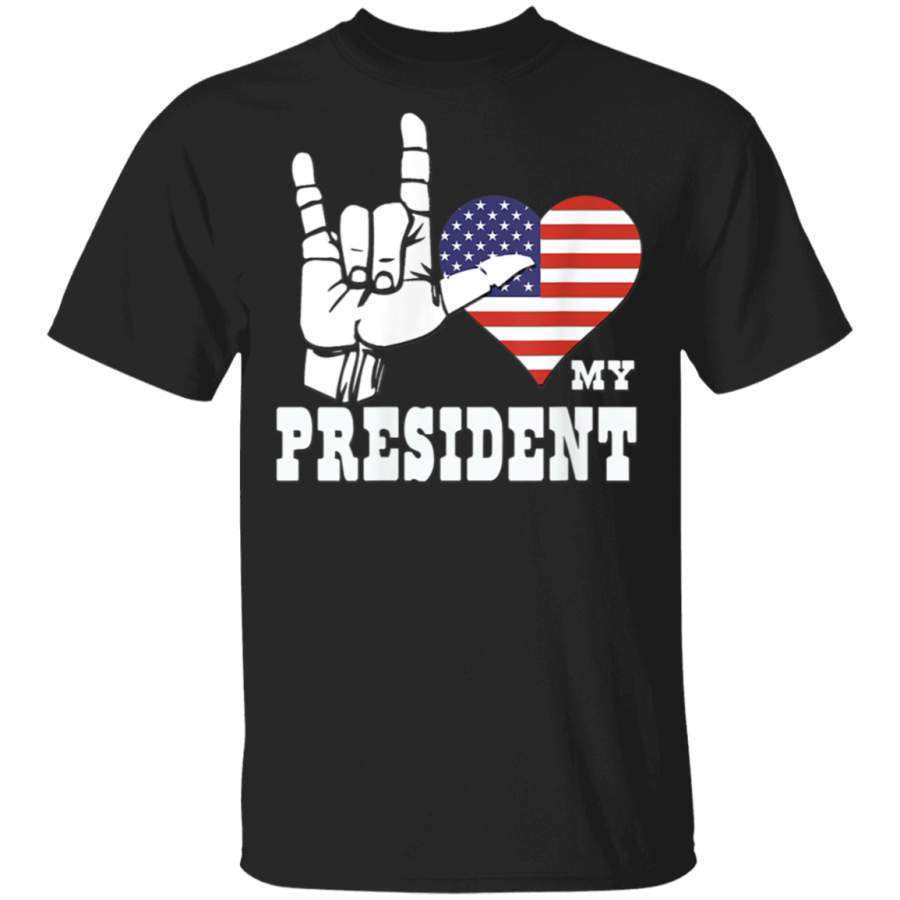 I Love my PresidentPatriotic Presidents Day Gift Shirt