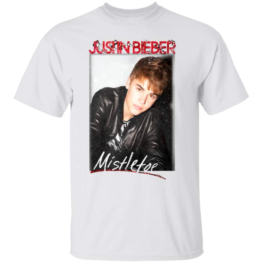 Justin Bieber Official Mistletoe Single Cover TShirt