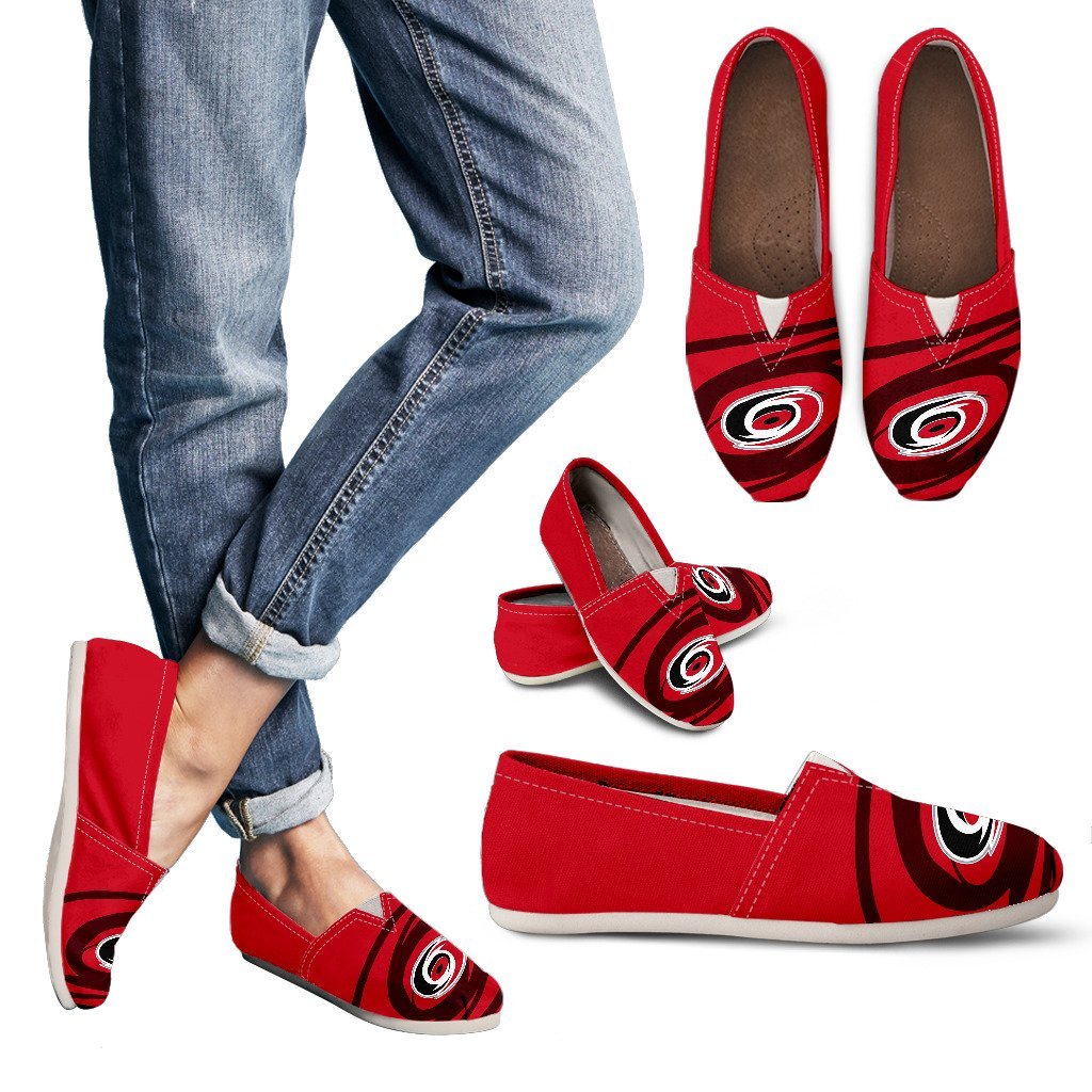 Colorful Mix Tiny Logo Fantastic Carolina Hurricanes Casual Shoes