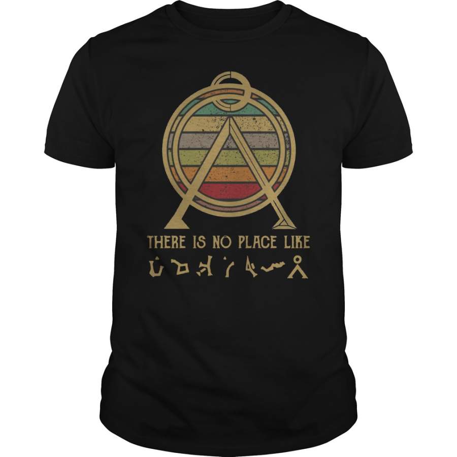 Vintage there’s no place like Terra retro sunset T-Shirt – 2019