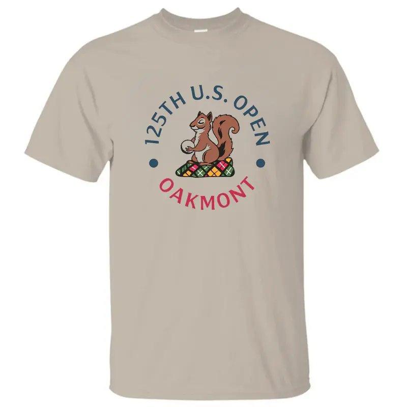 125Th U.S. Open Oakmont Country Club Tshirt, 2025 Us Open Shirt, Golf Tshirt Casual Cotton Shirt For Men For Women