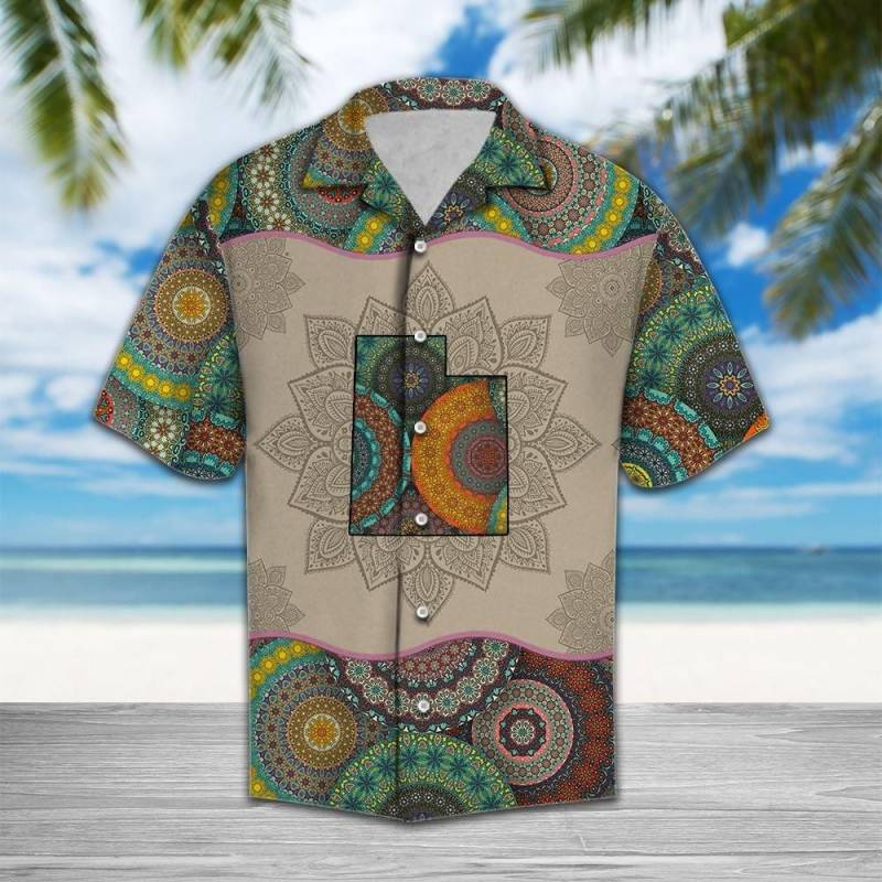 Artsyhomes Awesome Utah Mandala Hawaiian Ha110206