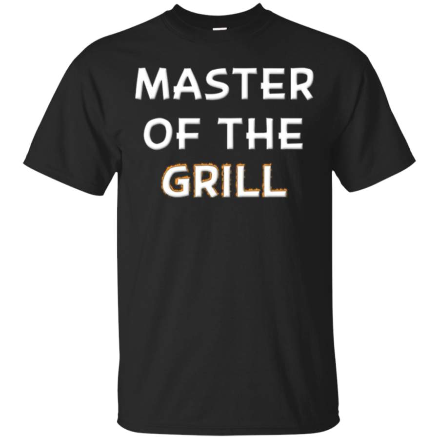 AGR Grilling Tshirt Men Dad Master Of The Grill Shirt Gift