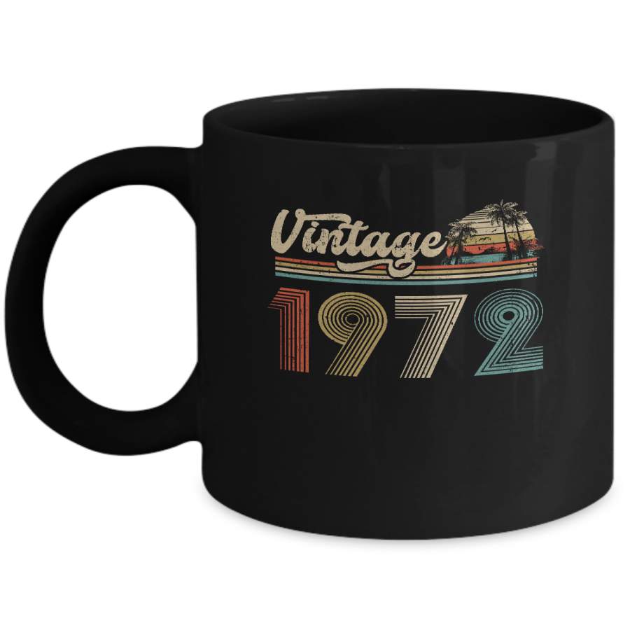 48th Birthday Gift Vintage 1972 Classic Mug