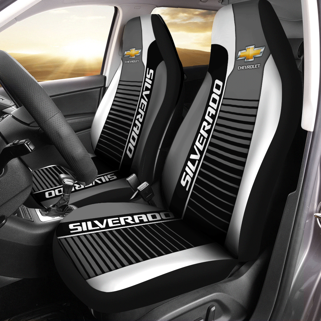 Chevrolet Silverado Car Seat Cover ( Set Of 2 )