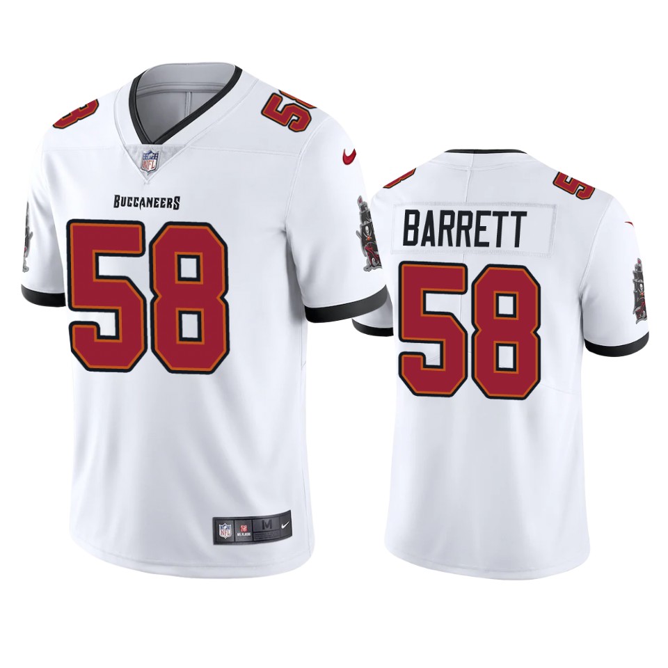 Tampa Bay Buccaneers Shaquil Barrett White 2020 Vapor Limited Jersey – Mens