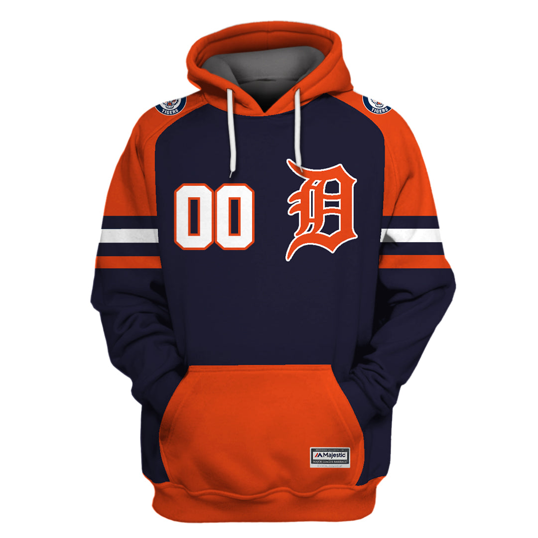 Personalized Detroit Tigers Branded Hoodie And Sweatshirt