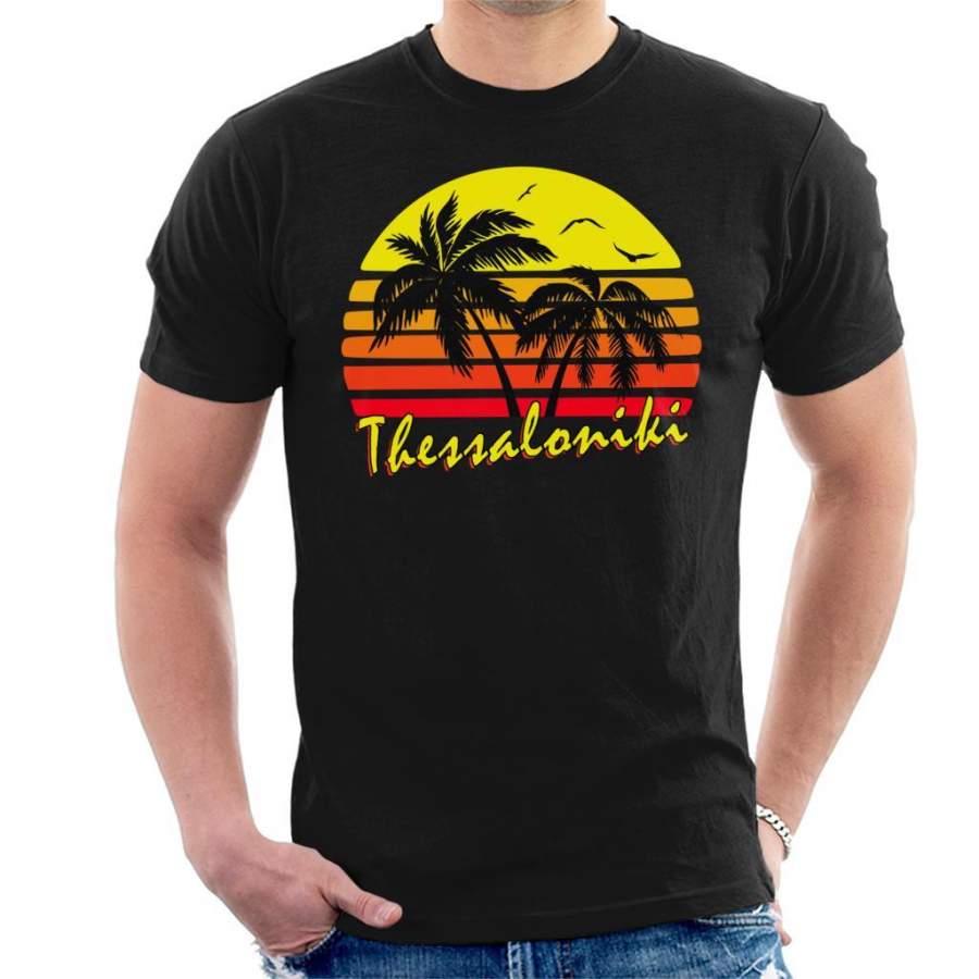 Thessaloniki Vintage Sun Men’s T-Shirt