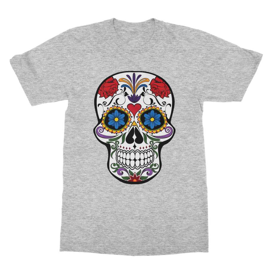 Candy Skull Halloween T-Shirt