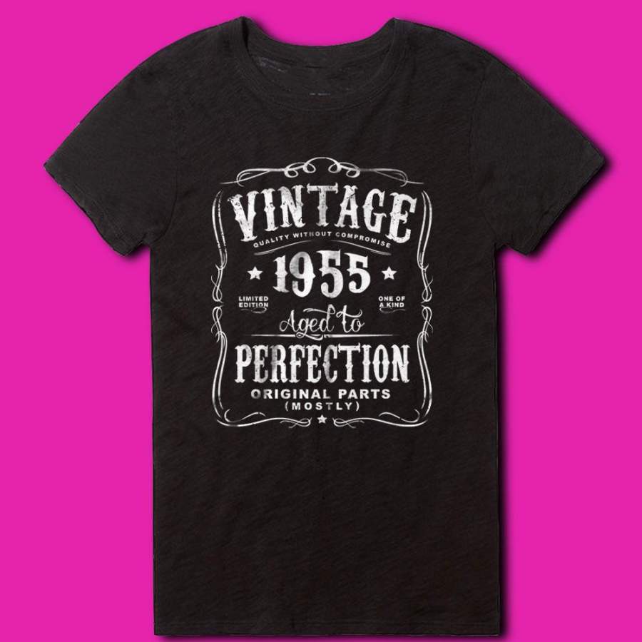 Vintage 1977 Aged To Perfection Mostly Original Parts Women’S T Shirt