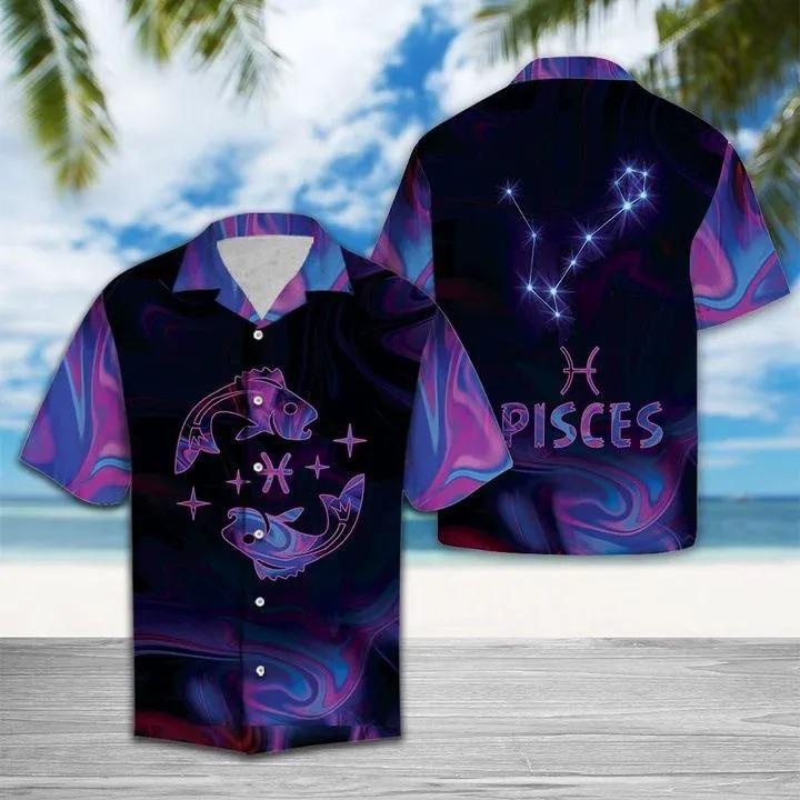 Amazing Pisces Horoscope Hawaii Shirt For Men Women Adult Ha108623