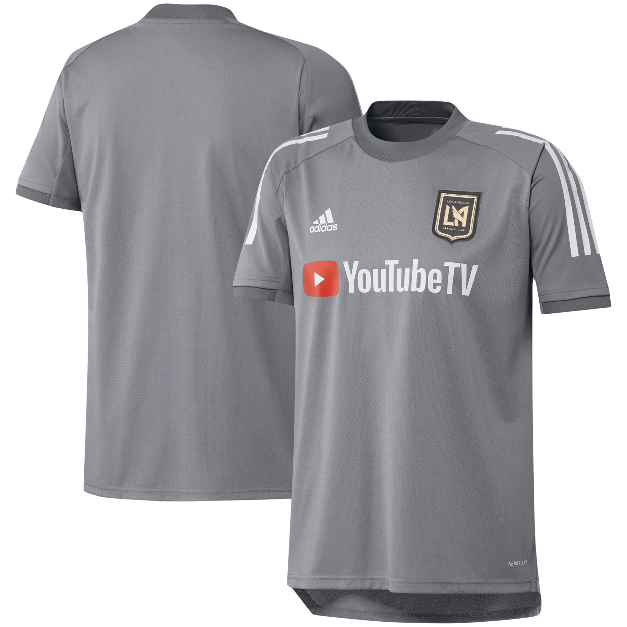 LAFC 2020 On-Field Training Jersey – Gray