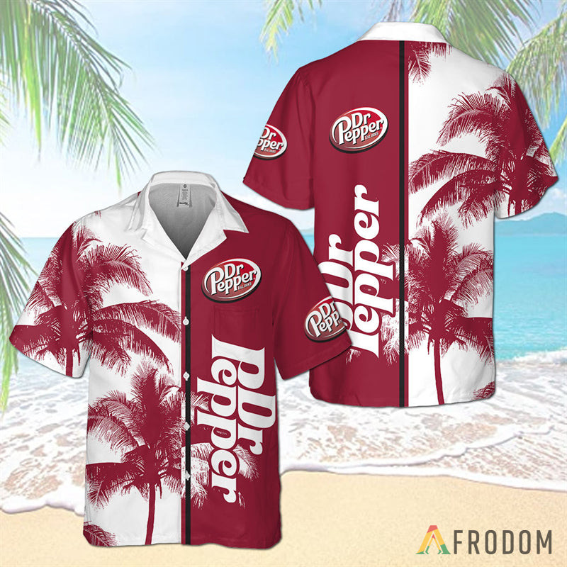 Dr Pepper Tropical Coconut Trees Hawaii Shirts For Men And Women Ha28392