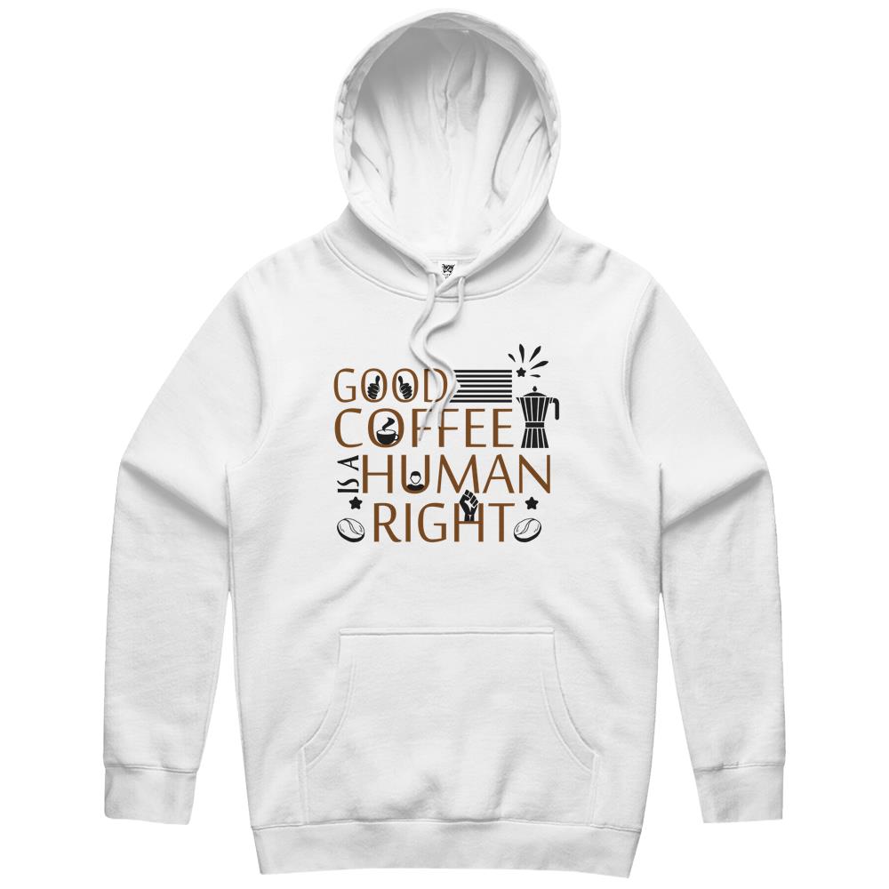 Good Iced Coffee Is A Human Right Essential (12) Hoodie