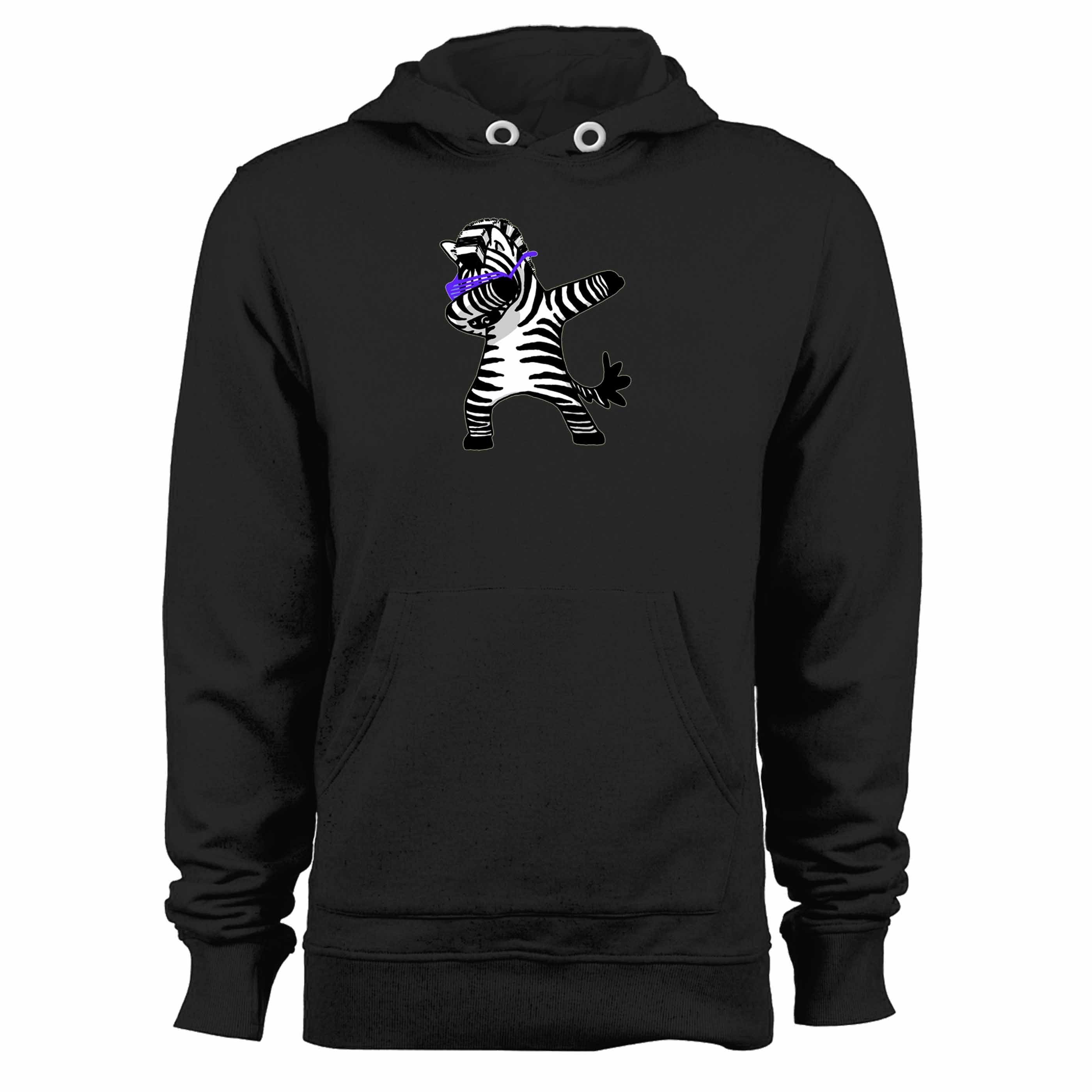 Animal Dabbing Zebra  Unisex Hoodie