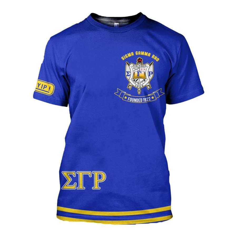 3D FULL OVER PRINTED SIGMA GAMMA RHO CLOTHES 26720192