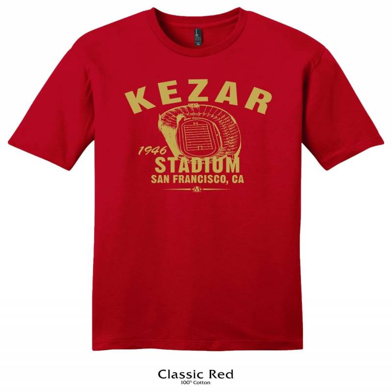 Crushtee Kezar Stadium 1946 Football Tee Shirt Past Home of Your San Francisco 49ers Any 2 Tees For 33 Long Sleeve Hoodie