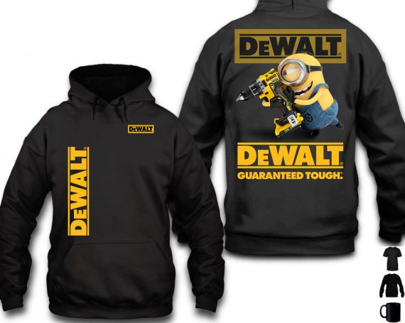 Dewalt Guaranteed Touch Minion Banana Unisex Hoodie Hg