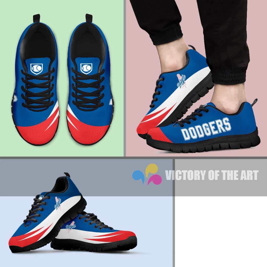 Special Gift Logo Los Angeles Dodgers Sneakers