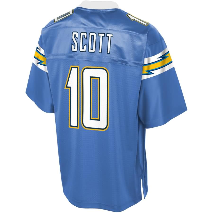 Artavis Scott Los Angeles Chargers NFL Pro Line Alternate Player Jersey – Powder Blue