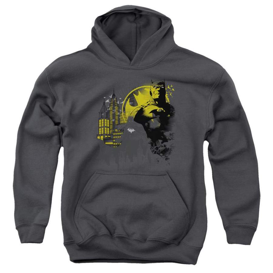 Batman – The Dark City Youth Pull Over Hoodie