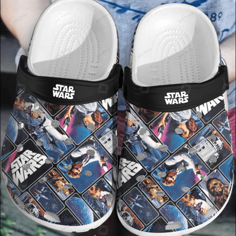 Star Wars Crocs Clogs Shoes Comfortable Crocband For Men Women