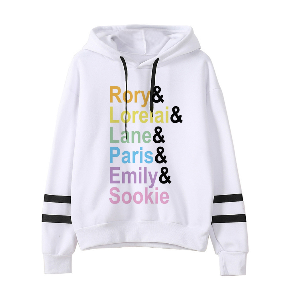 2021 Gilmore Girls Sweatshirts Unisex Funny Fashion Hoodies Women Kawaii Winter Warm Tops Cute Cartoon Graphic Hoody Female 90s alx