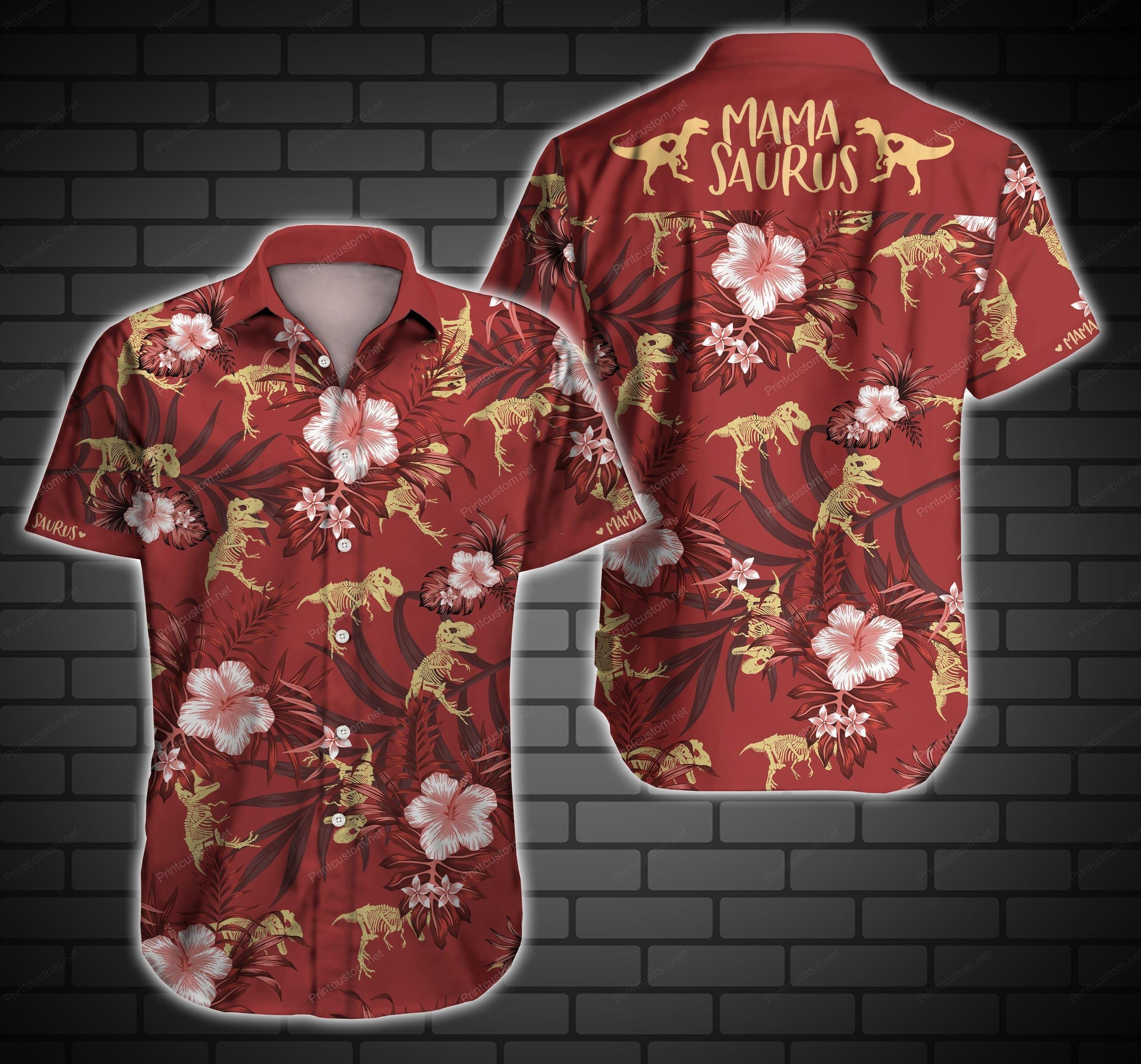 Tlab Mamasaurus Hawaiian Shirt Ver 3 Ha69121