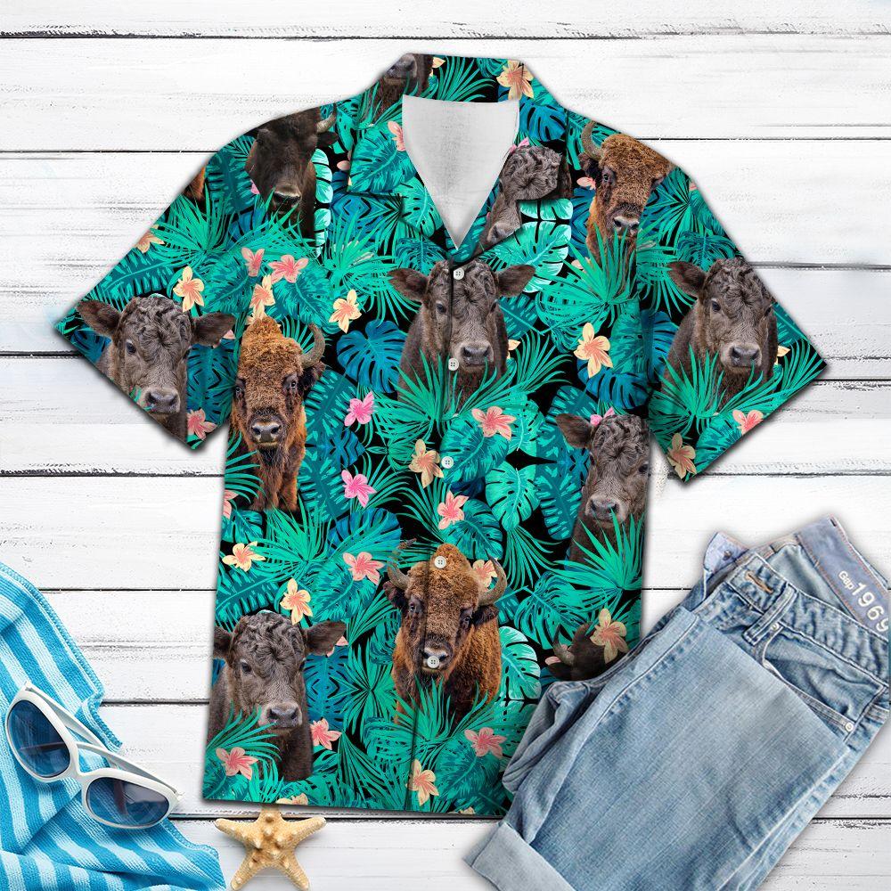 Bison Tropical Hawaii Shirt For Hawaii Aloha Ha54628