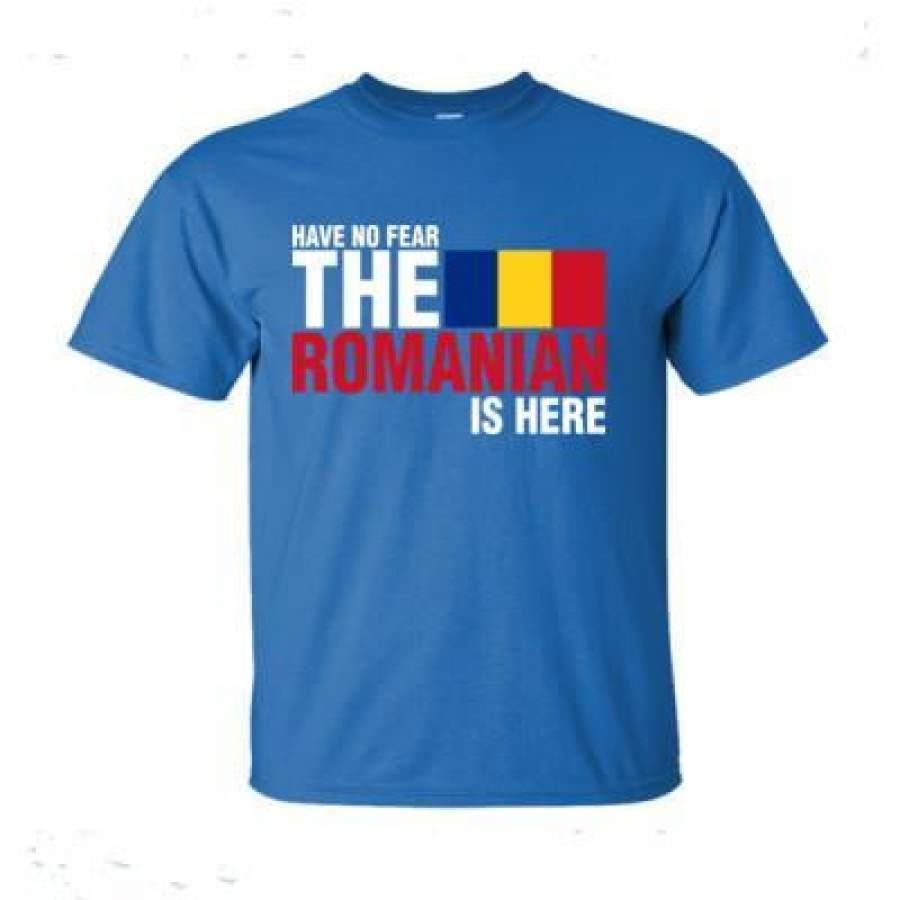 AGR Have No Fear The Romanian Is Here – Ultra-Cotton T-Shirt