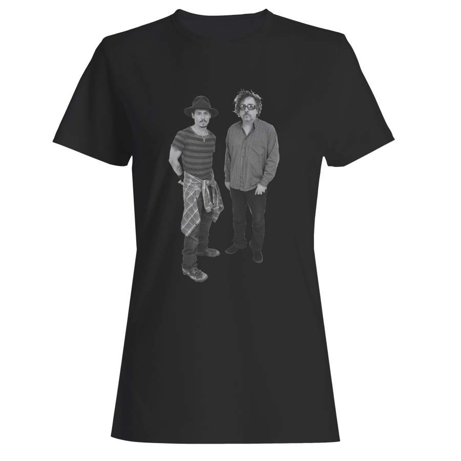 Johnny Depp Tim Burton Woman’s T-Shirt