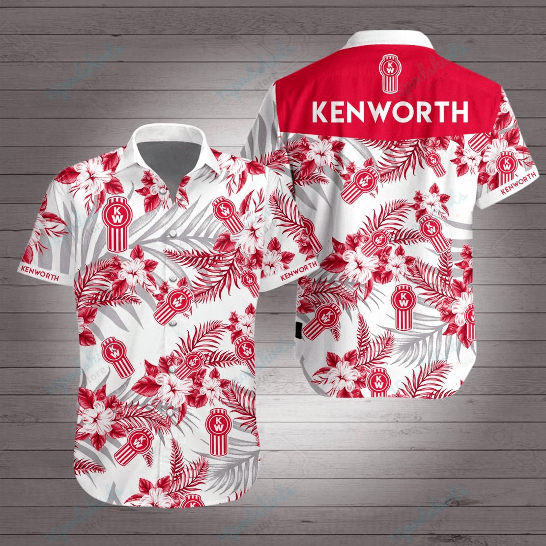 Kenworth Hawaiian Shirt