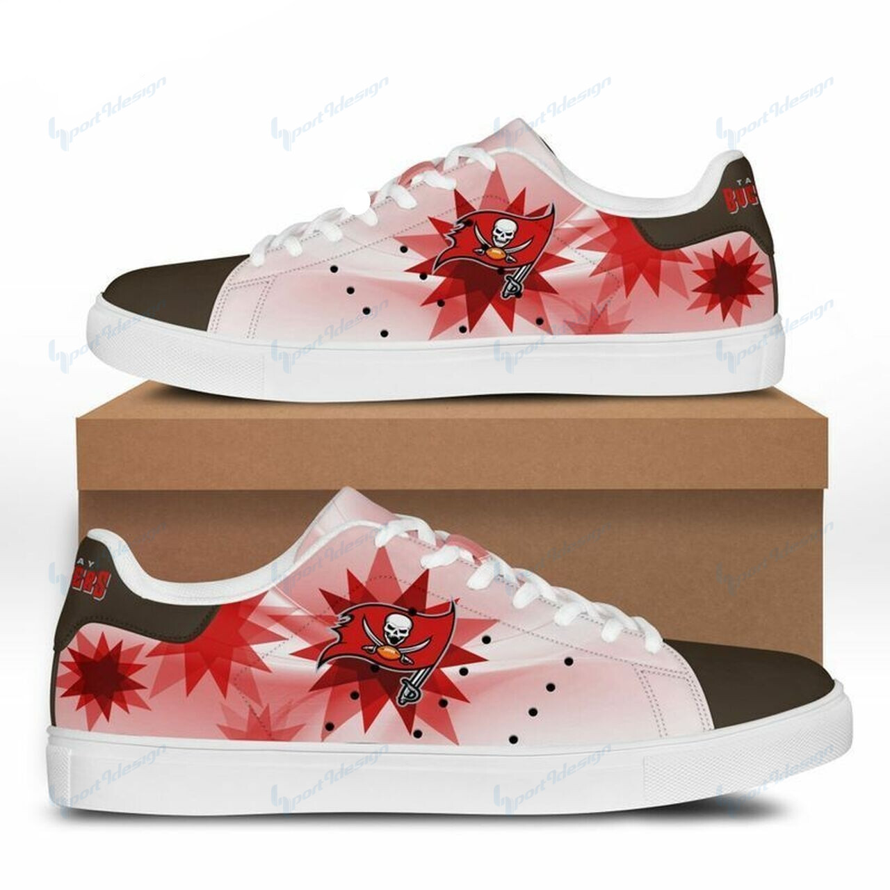 Tampa Bay Buccaneers Ss Custom Sneakers Bg55