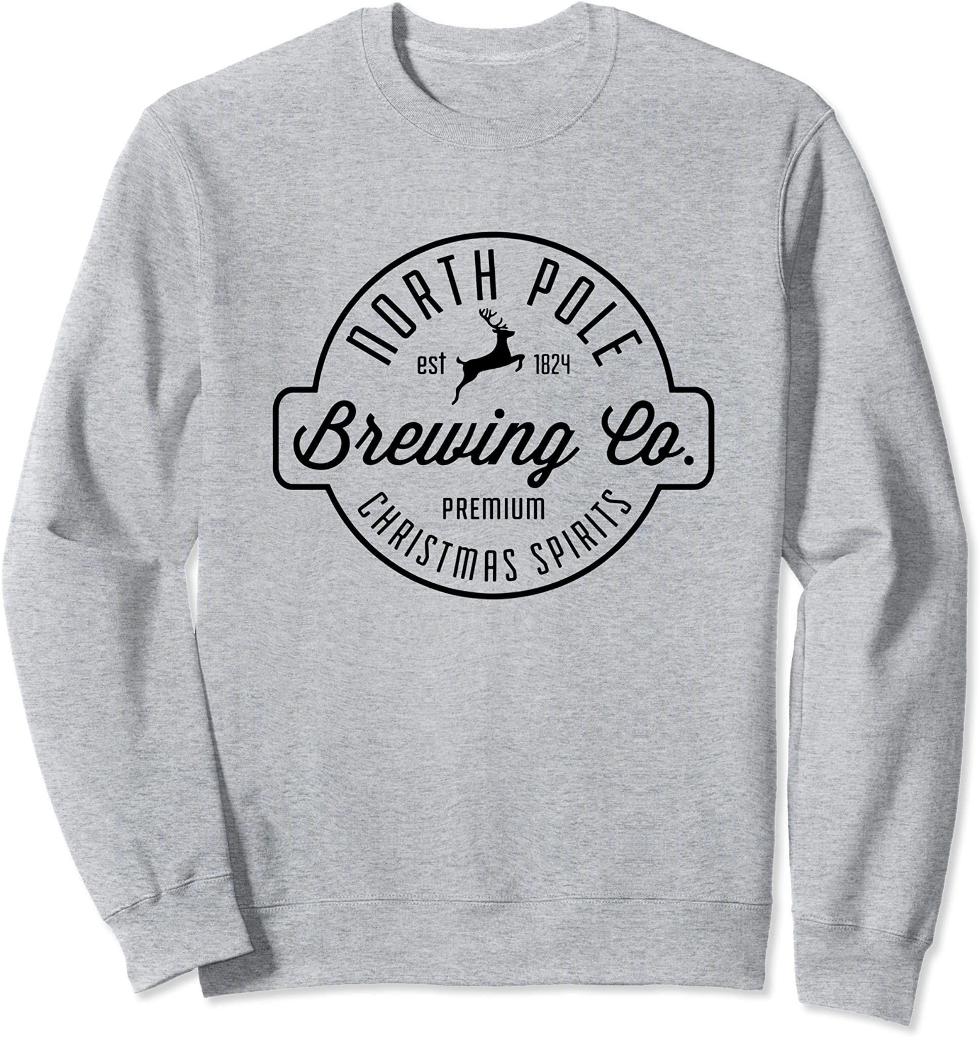 North Pole Brewing Co Premium Christmas Spirit Sweatshirt