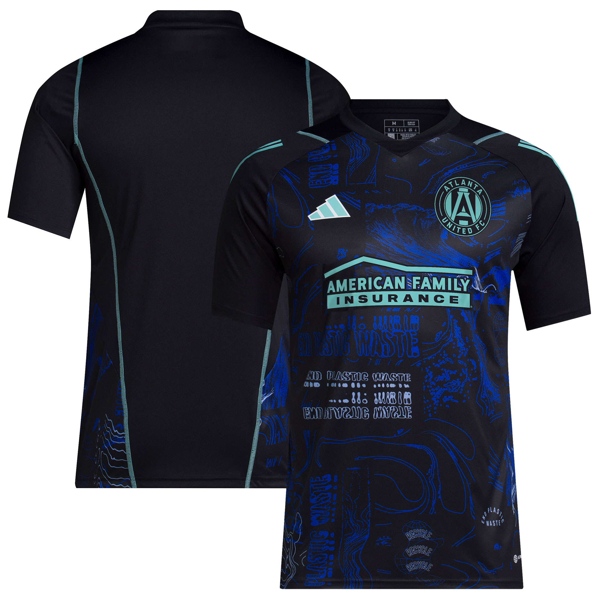 Atlanta United FC 2023 One Planet Replica Jersey – Black