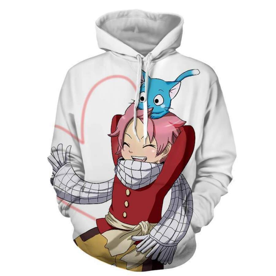 Fairy Tail Hoodie - Kid Natsu Dragneel 3D Printed Hoodie