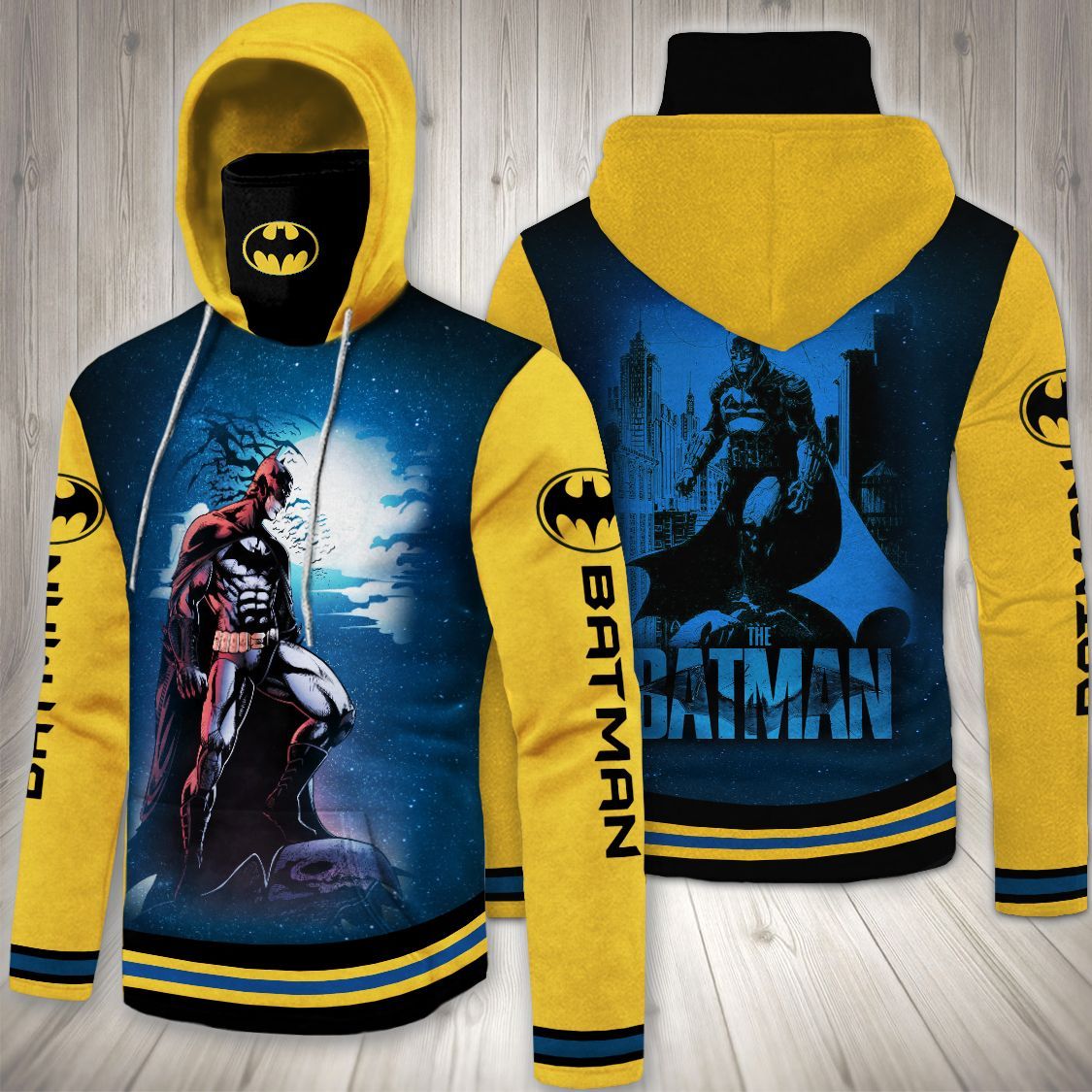 The Batman Hoodie With Gaiter Ver 2