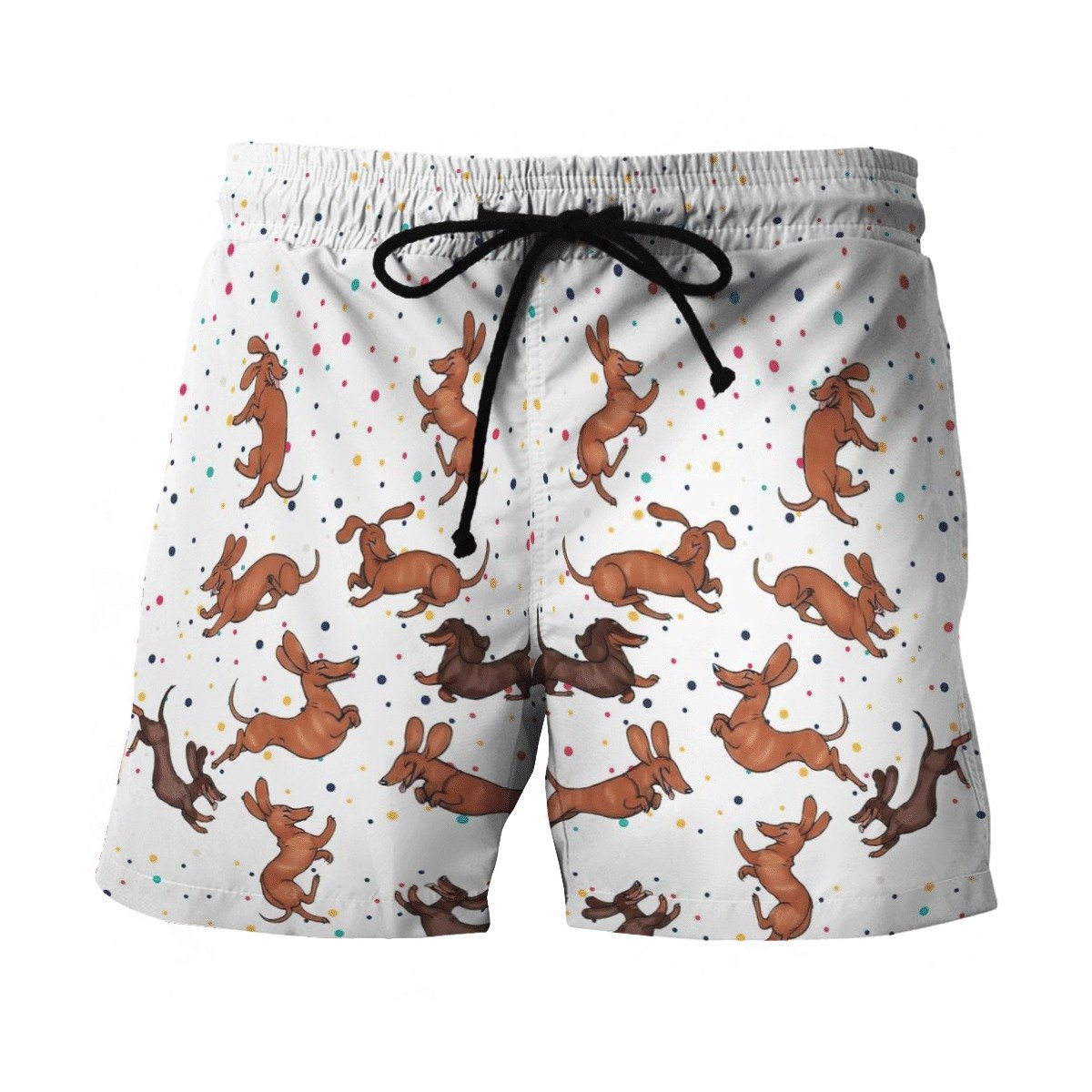 Dachshund Tropical Short Hawaii Shorts Ha69280