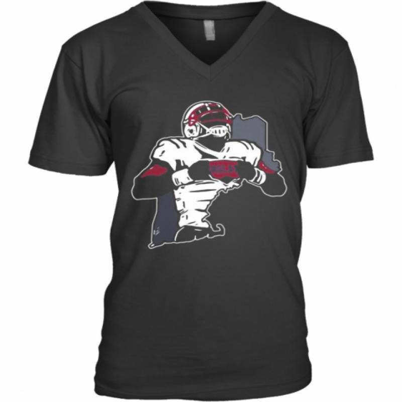 Pats Pulpit New England Patriots Player V-Neck T-Shirt