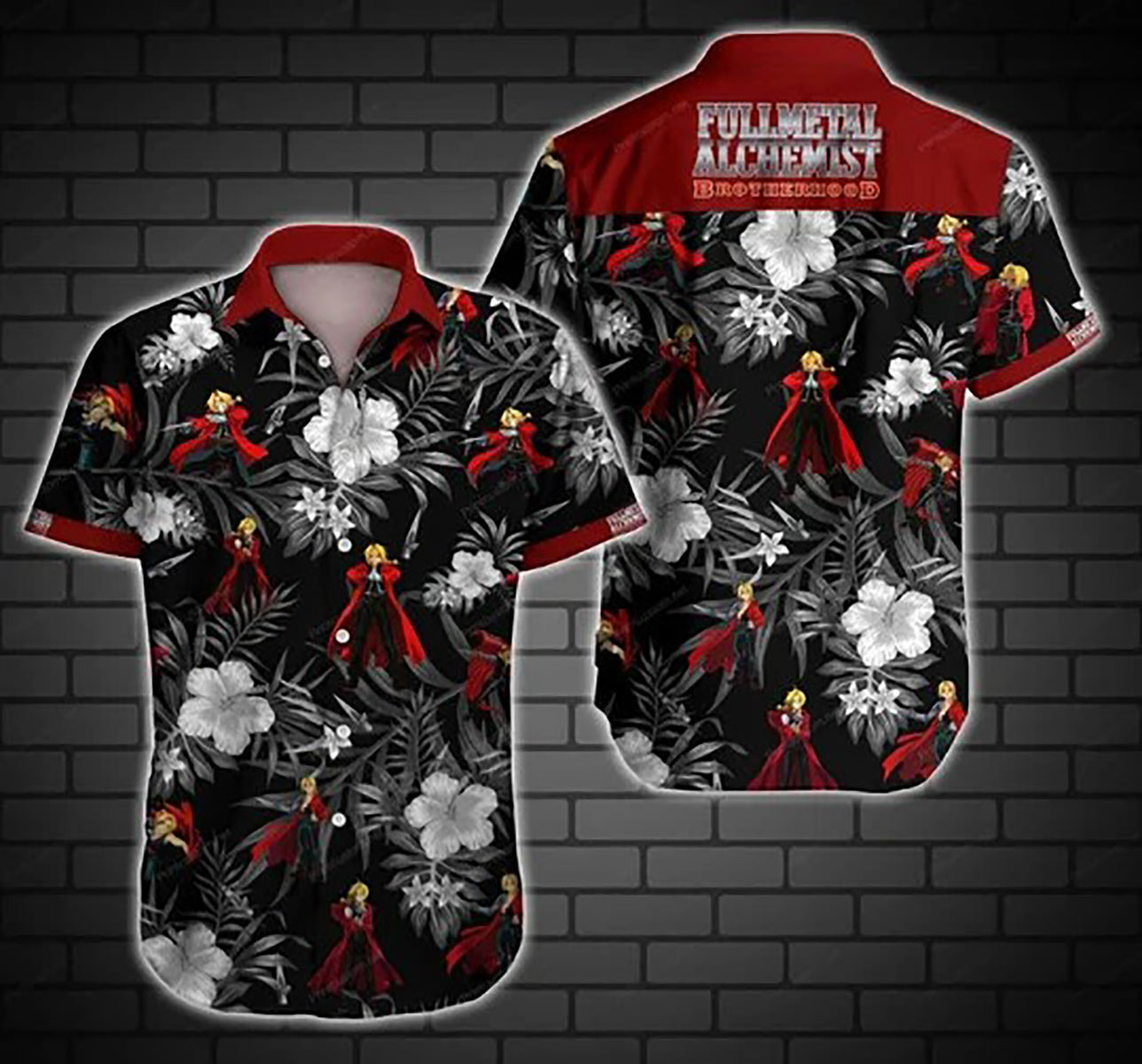 Fullmetal Alchemist Hawaiian Shirt Aloha Beach Holiday 23 Casual Ha1671