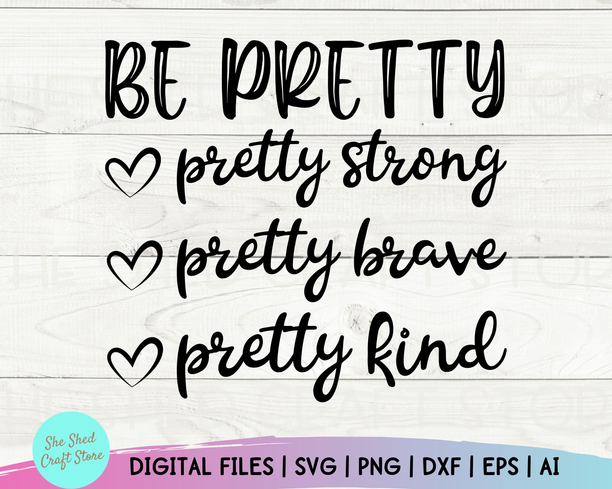 Be Kind Svg, Be Strong svg, Be Brave Svg, Tumbler svg – Teepoem Ltd