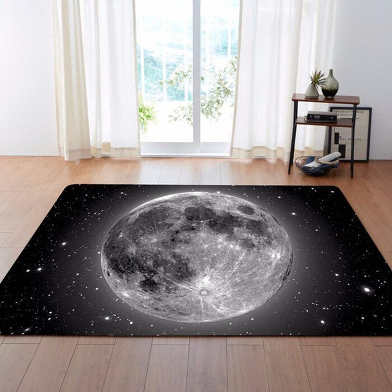 Planet In Space Area Rugs Living Room Carpet Floor Decor The US Decor